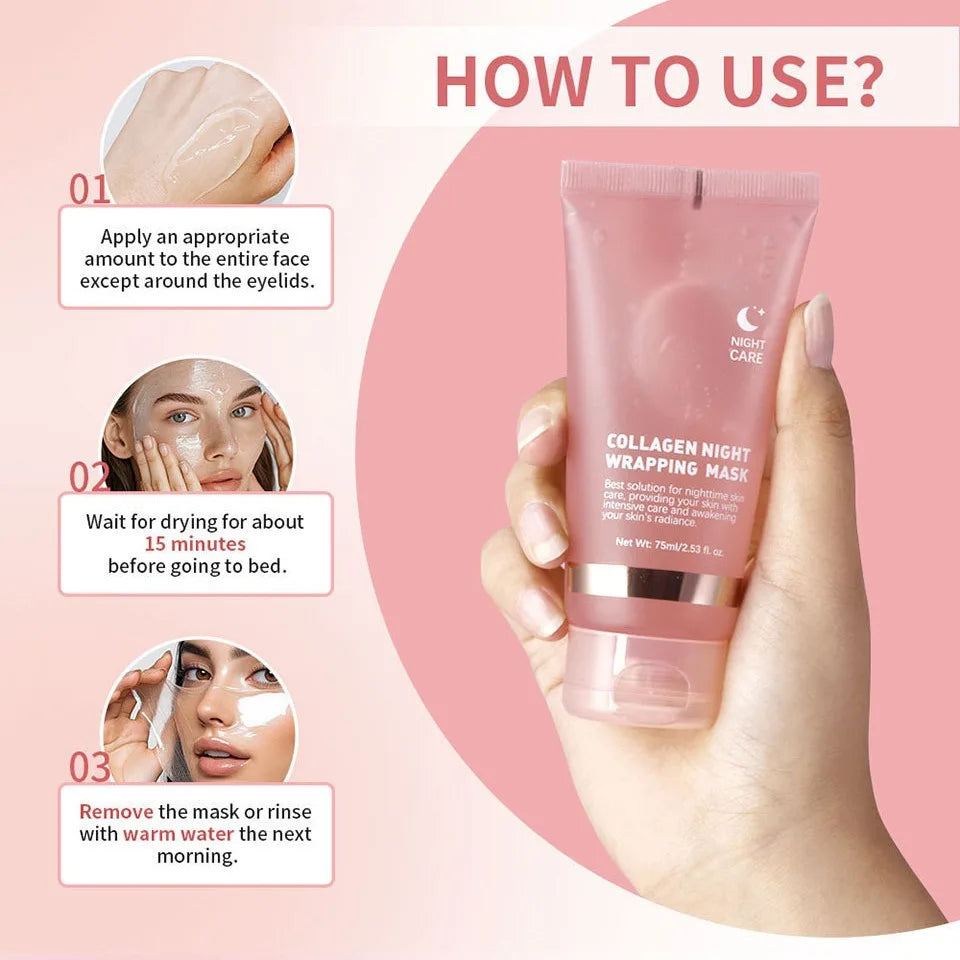 Collagen Night Facial Mask