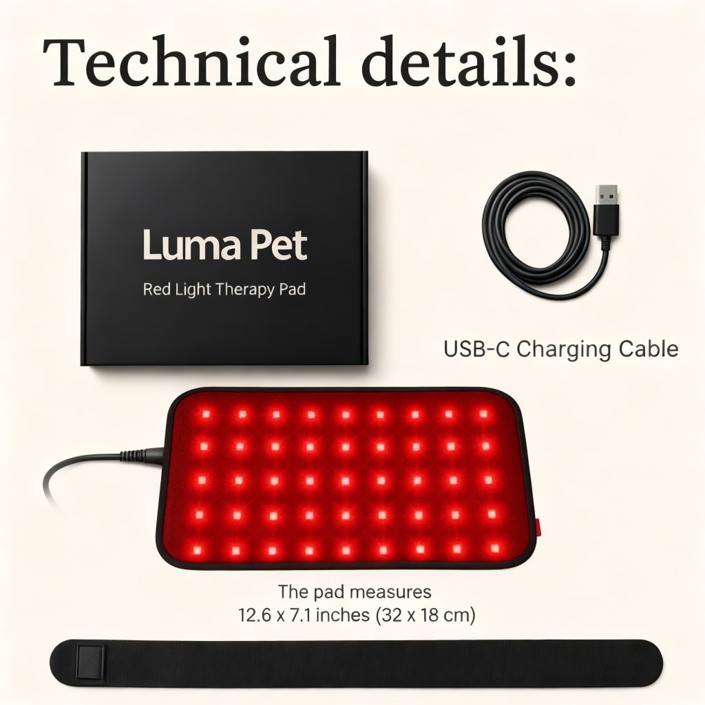 Luma Pet Red Light Mat.