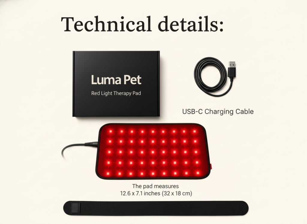 Luma Pet Red Light Mat.
